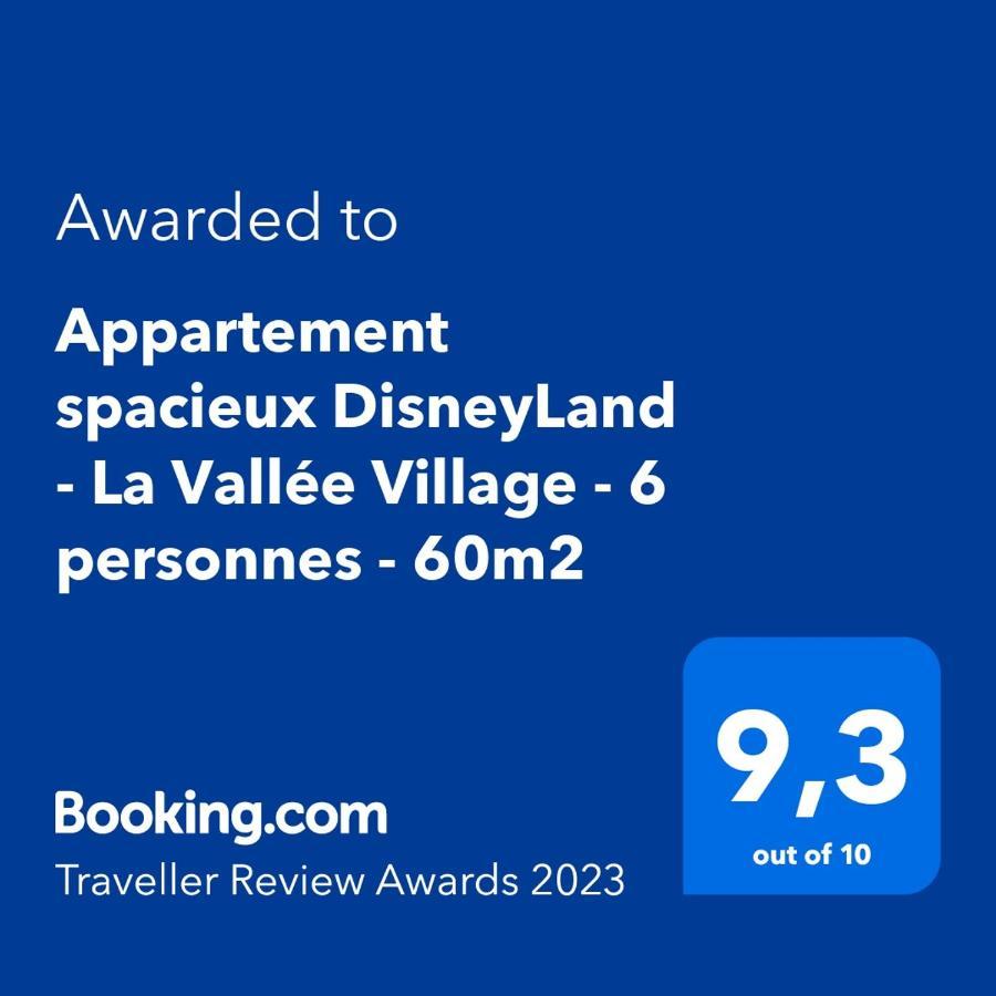 Appartement Spacieux Disneyland - La Vallee Village - 6 Personnes - 60M2 Saint-Germain-sur-Morin Exterior photo